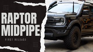 FIRST EVER Next Gen Raptor Ranger Mid Pipe Exhaust Upgrade [upl. by Anar]