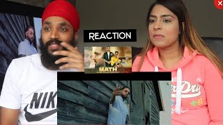 MATH  Daljeet Chahal FT KARAN AUJLA  REACTION [upl. by Volnay]