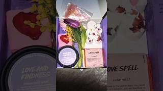 UNBOXING THE LUSH FRESH AND FLOWERS BOX FOR FEBRUARY 2024 lush freshandflowers valentinesday [upl. by Lazaruk295]