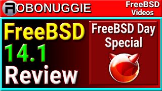 FreeBSD 141 Review  Download Install amp Config  XFCEKDEGnome  Wifi [upl. by Eema236]