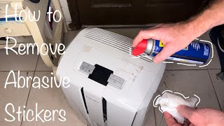 How To Remove Sticker Residue with WD40 [upl. by Hnahk]