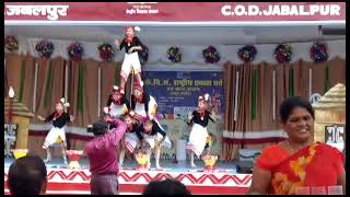 Nagaland Dance 👯 Performance By Students of Kendriya Vidyalaya COD Jabalpur ❤️ [upl. by Raseac]