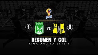 Nacional vs Alianza Petrolera Resumen y gol del partido 10 Liga Águila 2019I [upl. by Barrada554]