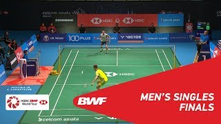 MS  LEE Chong Wei MAS 7 vs Kento MOMOTA JPN  BWF 2018 [upl. by Lemart33]