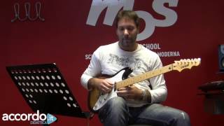 Lezione di chitarra Jazz quotBlues Voicingquot di Davide Baldo [upl. by Sivahc]