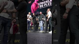 Strickland and DDP got heated 🔥 UFC297 [upl. by Tye]