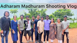 Adharam Madhuram Shooting Vlog♥️ [upl. by Eedoj]