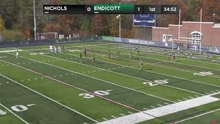 Endicott Womens Soccer Senior Day Highlights vs Nichols 102624 [upl. by Yorztif]