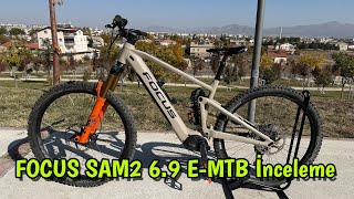 FOCUS SAM 2 69 eMTB İnceleme EBike Sürüşü Nasıl reklam [upl. by Akirdnuhs]