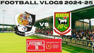 Football Vlogs 202425 Dartford vs Hendon [upl. by Adnohsat]