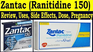 Ranitidine 150 mg tablet used for  Review zantac 150 mg tablet uses in hindi  uses Side Effects [upl. by Karil]