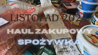 HAUL ZAKUPOWY 🛒  LISTOPAD 2024  PRAKTYCZNIE SAMO MIĘSO [upl. by Nae346]