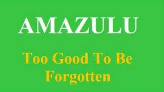 Amazulu  Too Good To Be Forgotten [upl. by Nawud584]