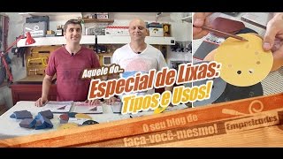 Tipos de Lixas [upl. by Airahs346]