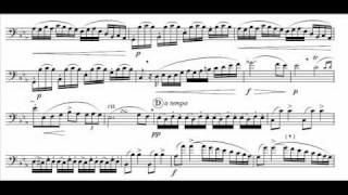 Dave Werden Euphonium  Schuberts Arpeggione Sonata 1 [upl. by Kallista]