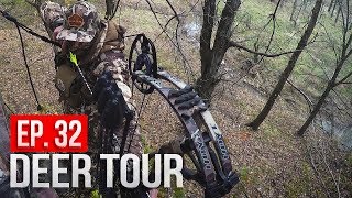 PUBLIC LAND Bowhunting w HUSH 3Day EMOTIONAL Rollercoaster  DEER TOUR E32 [upl. by Molini545]