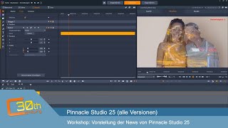 News in Pinnacle Studio 25 [upl. by Beaufert619]