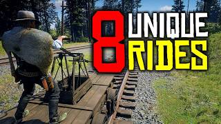 8 Unique Rides That Players Never Find Besides Horses in Red Dead Redemption 2 [upl. by Ytsrik]