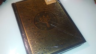 The Legend of Zelda Breath of the Wild DELUXE EDITION GUIDE BOOK UNBOXING [upl. by Katusha]