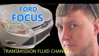 FORD Focus  Fiesta Transmission Fluid how to change dual clutch 2011 2012 2013 2014 2015 2016 2017 [upl. by Vinn]