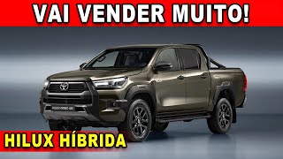 🚨TOYOTA HILUX HYBRID 48V VEJA AS INOVAÇÕES DO NOVO MODELO [upl. by Elohcin]