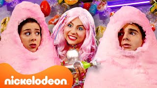 Candy Supervillain Traps Max amp Phoebe Thunderman In Cotton Candy  Nickelodeon [upl. by Avika]