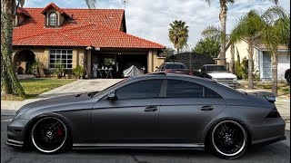 2006 CLS 500 W219 Walkaround Driving POV Exhaust Sound Straight Piped [upl. by Ardnuhs]