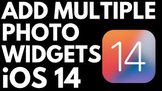 How to Add Multiple Photo Widgets on iOS 14  iPhone amp iPad tutorial [upl. by Eylloh]