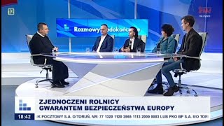 Rozmowy niedokończone Zjednoczeni rolnicy gwarantem bezpieczeństwa Europy czI [upl. by Adiel]