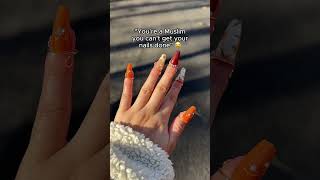 “You can’t get your nails done” 💅 💍nails pressonails nailtech naildesign reels shortsviral [upl. by Cohligan]