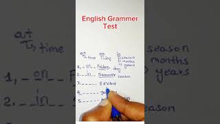 Test Your English in 60 Seconds Quick Quiz for Learners english shorts short [upl. by Elleinnod]