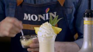 PiňaColada Vanilla Frappé How to make it  EN [upl. by Behrens]