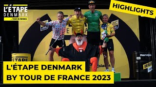 LÉtape Denmark by Tour de France 2023  Highlights [upl. by Nagem]