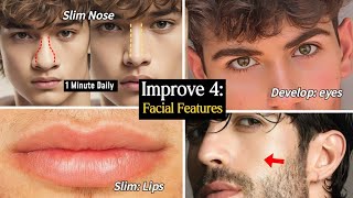 4 Facial Features That Make You More Attractive How To Develop Facial Features [upl. by Ashwin448]