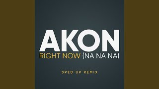 Right Now Na Na Na Sped Up [upl. by Gabbi]