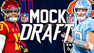 2024 NFL Mock Draft  New Team at 1 [upl. by Zachar]