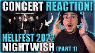 IT BEGINS HAWAII BRADDAH reacts to Nightwish  Hellfest 2022 Concert Part 1 [upl. by Delaine]