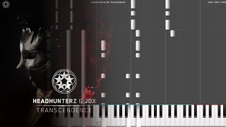 Headhunterz amp JDX  Transcendence Darmayuda MIDI Piano [upl. by Lazar]