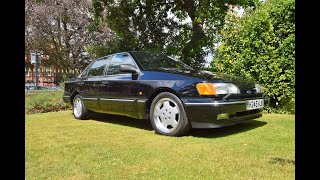 1991 Ford Granada Scorpio Cosworth 24V 29Litre [upl. by Bernardina624]