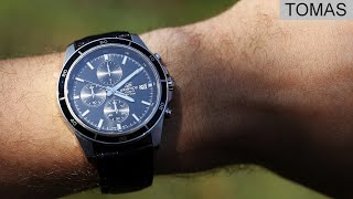 Visually well balanced Casio Edifice EFR526 review [upl. by Norvun]