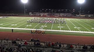 4K wide Kenton Ridge HS Cougar Band  2023 Jonathan Alder Band Show [upl. by Bust767]