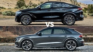 BMW X6M vs Audi RS Q8  Which is the Best Coupe SUV [upl. by Alyt]