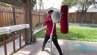 Fiercereflex Cobra bag speedbag boxing [upl. by Ettezzil]