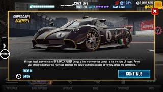 CSR 2  Supercar Science Max Caliber  WIN Pagani Huayra R [upl. by Ticon]