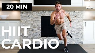 20 Min FULL BODY CARDIO HIIT Workout Fat Burning No Equipment [upl. by Paapanen]