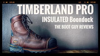 TIMBERLAND PRO BOONDOCK 8quot STYLE 89635214  THE BOOT GUY REVIEWS [upl. by Yesteb]