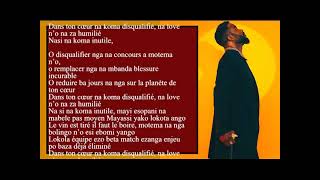 Disqualifié Fally Ipupa Lyrics [upl. by Cesya]