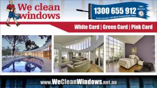 Window Cleaning Adelaide by We Clean Windows [upl. by Atinrahc788]