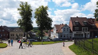 Walking in Bad Bentheim 🌤️  Lower Saxony  Germany  4K60 [upl. by Ahsata]