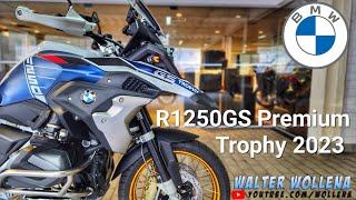 ANÁLISE R1250GS Premium Trophy 2023  r 1250 gs [upl. by Ecnarwal]